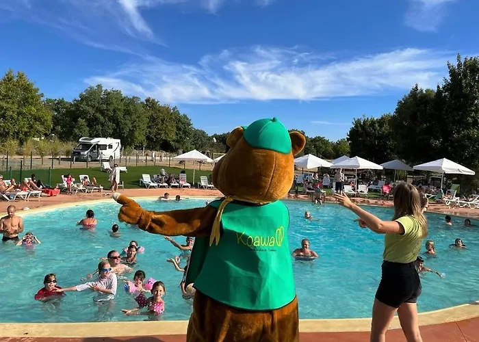 Campingplatz Camping Les Cigales Rocamadour